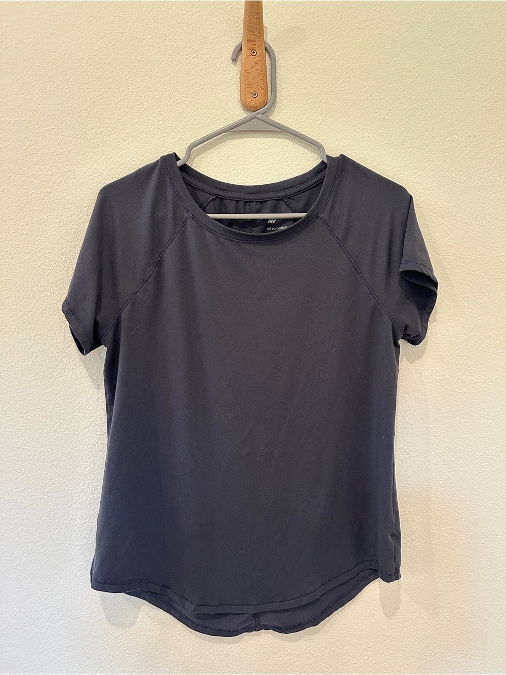all in motion Grey Short-Sleeve Performance Tee